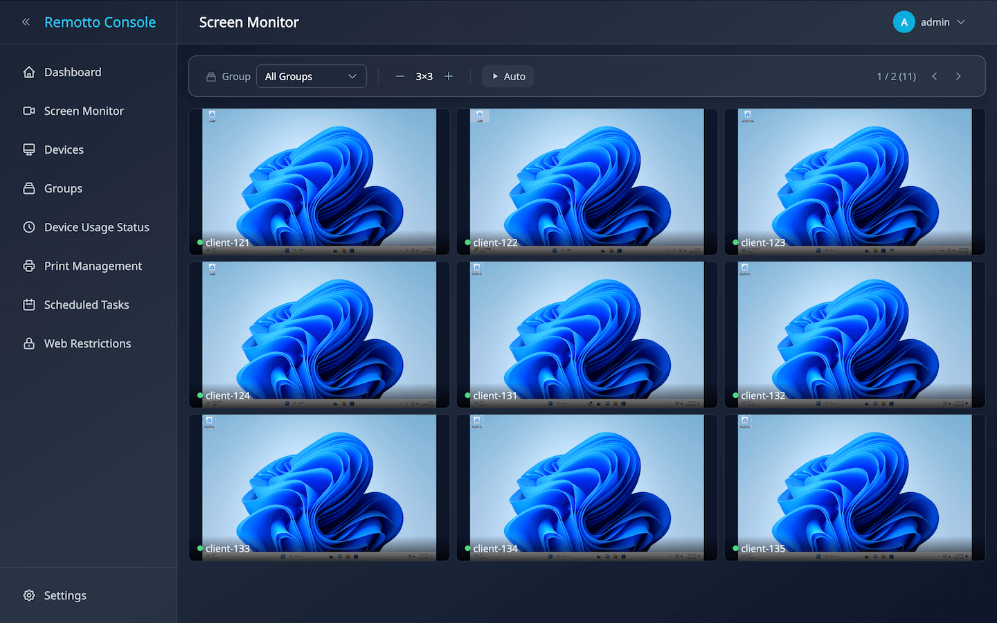Remotto Viewer - All Devices